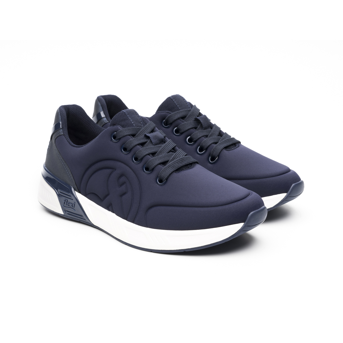 Sneaker Urbano Flexi para Mujer con Suela Extra Ligera Estilo 104406 Azul
