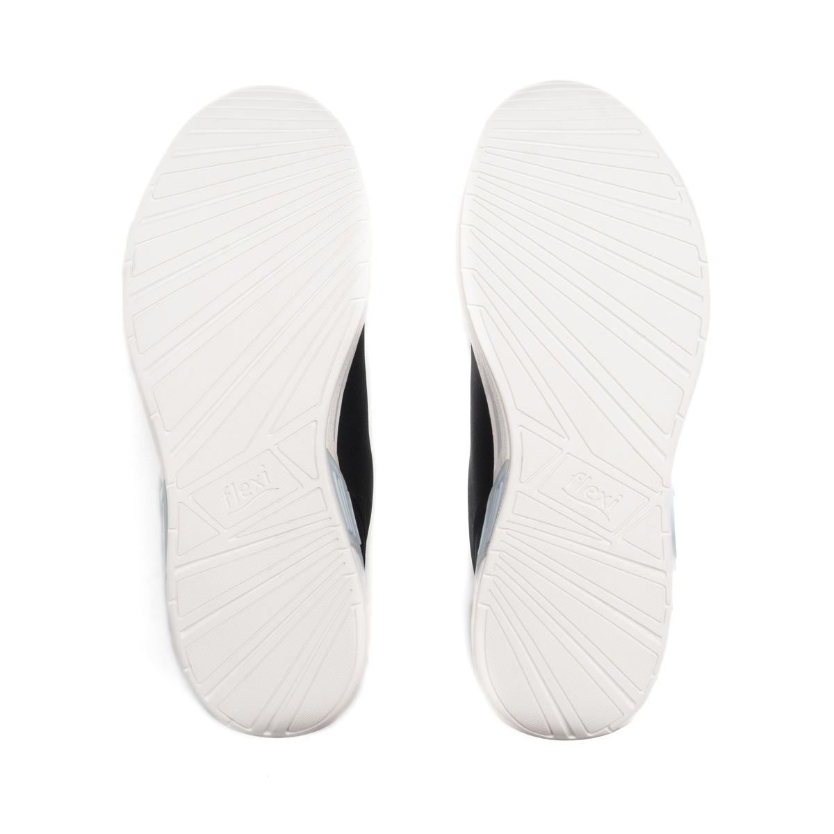 Sneaker Urbano Flexi para Mujer con Suela Extra Ligera Estilo 104406 Negro - Celeste