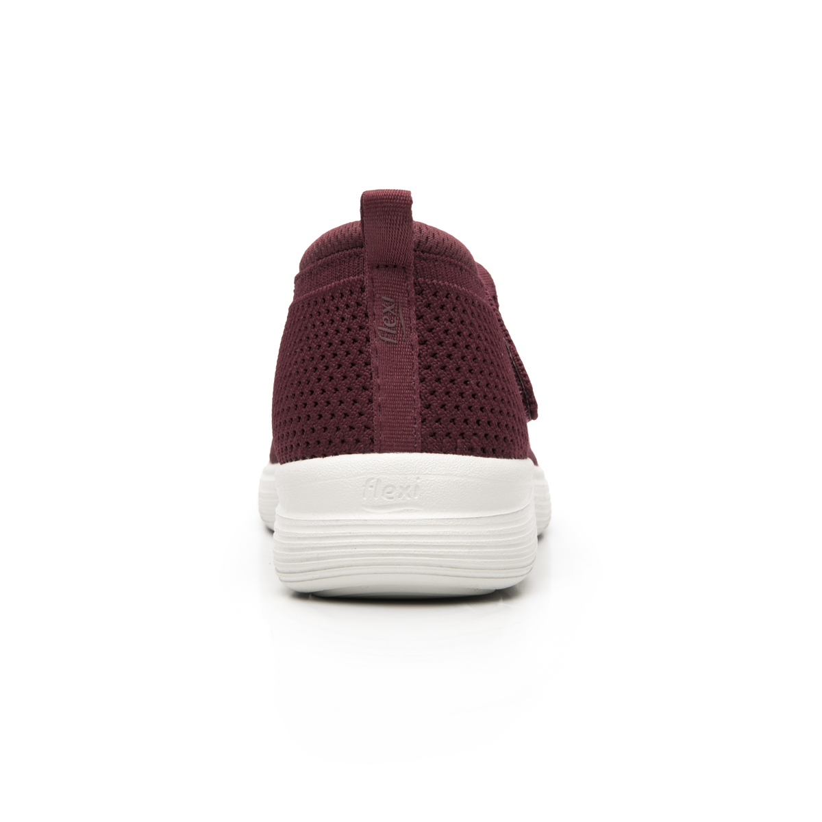 Sneaker Urbano Slip On Flexi para Mujer Estilo 104931 Burgundy