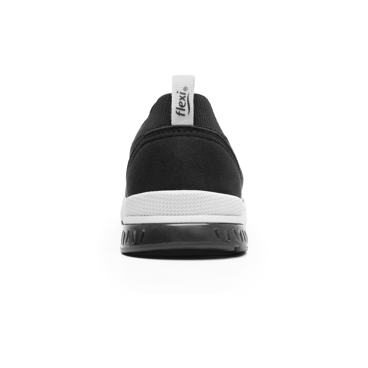 Sneaker Tejido Flexi para Mujer con Suela Extra Ligera Estilo 105112 Negro