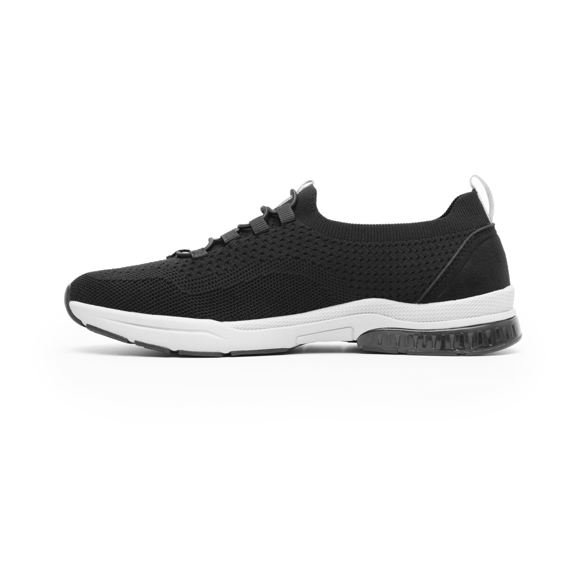 Sneaker Tejido Flexi para Mujer con Suela Extra Ligera Estilo 105112 Negro