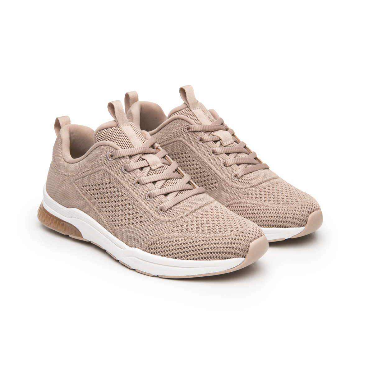 Sneaker Suela Con Gel Flexi para Mujer Estilo 105124 Sand