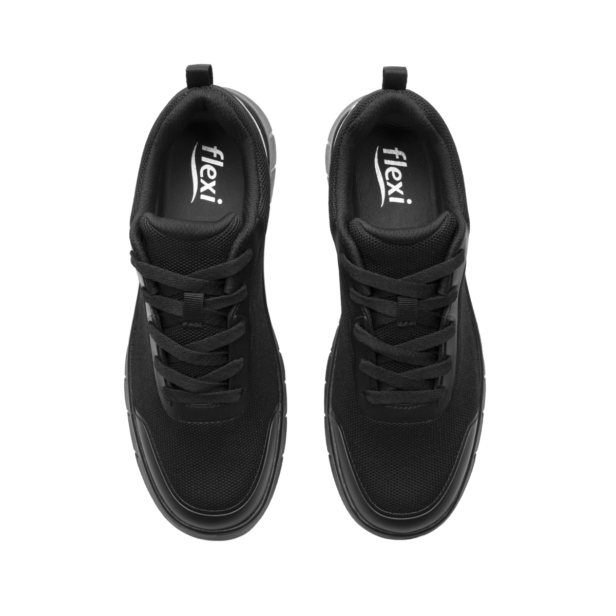 Sneaker Casual Flexi para Mujer Estilo 125614 Negro