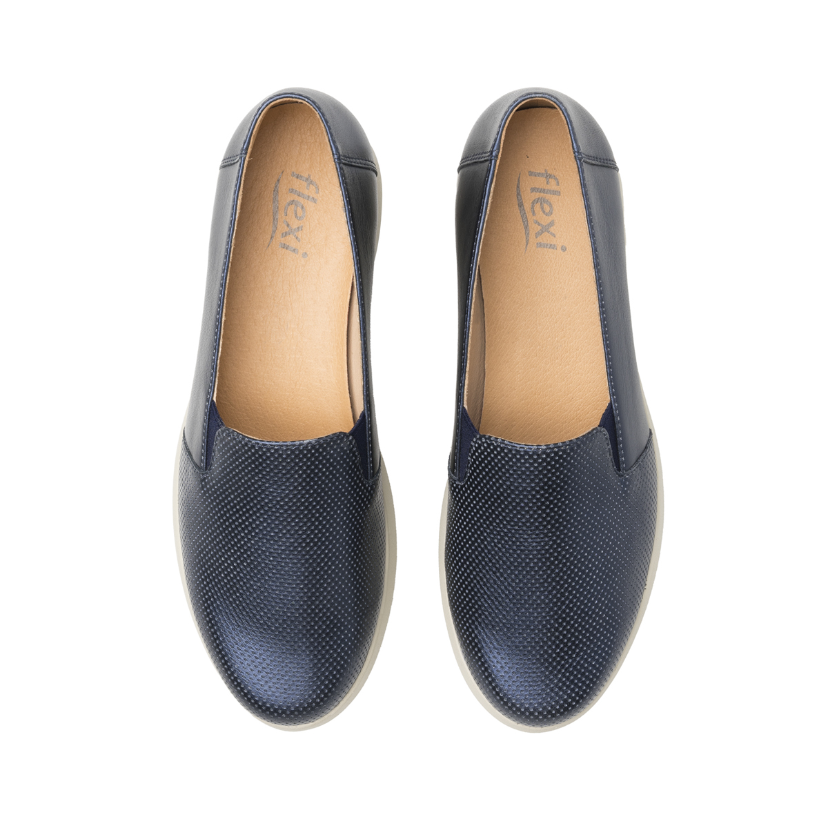 Slip On Casual Flexi para Mujer con Reciflex Estilo 126710 Marino