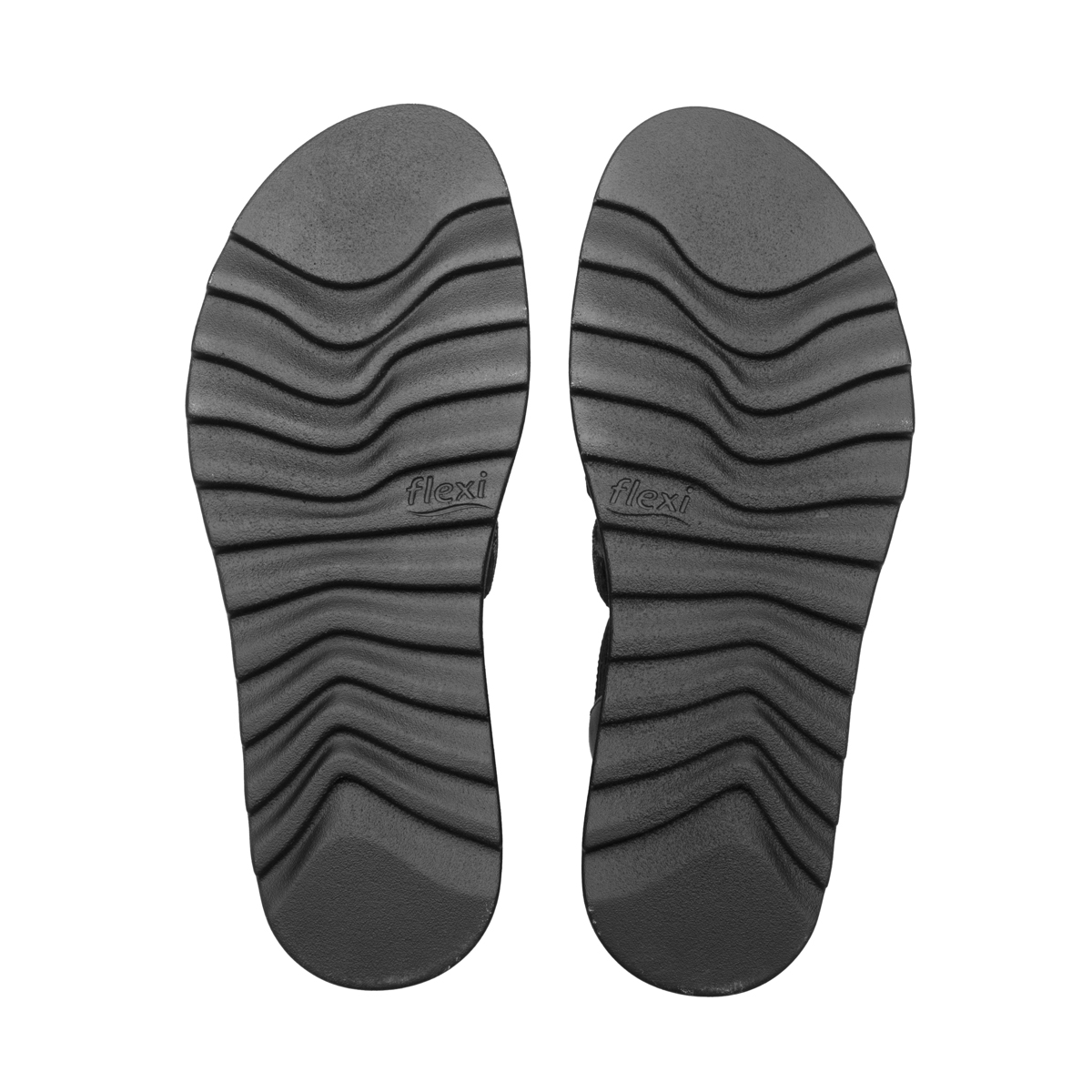 Sandalia De Plataforma Flexi para Mujer Estilo 127707 Negro