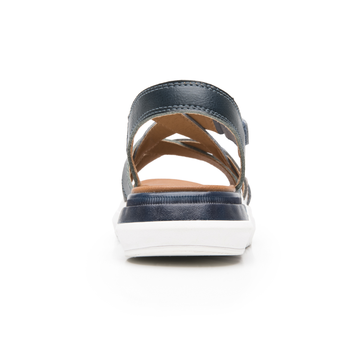 Sandalia De Confort Flexi para Mujer Estilo 129403 Azul