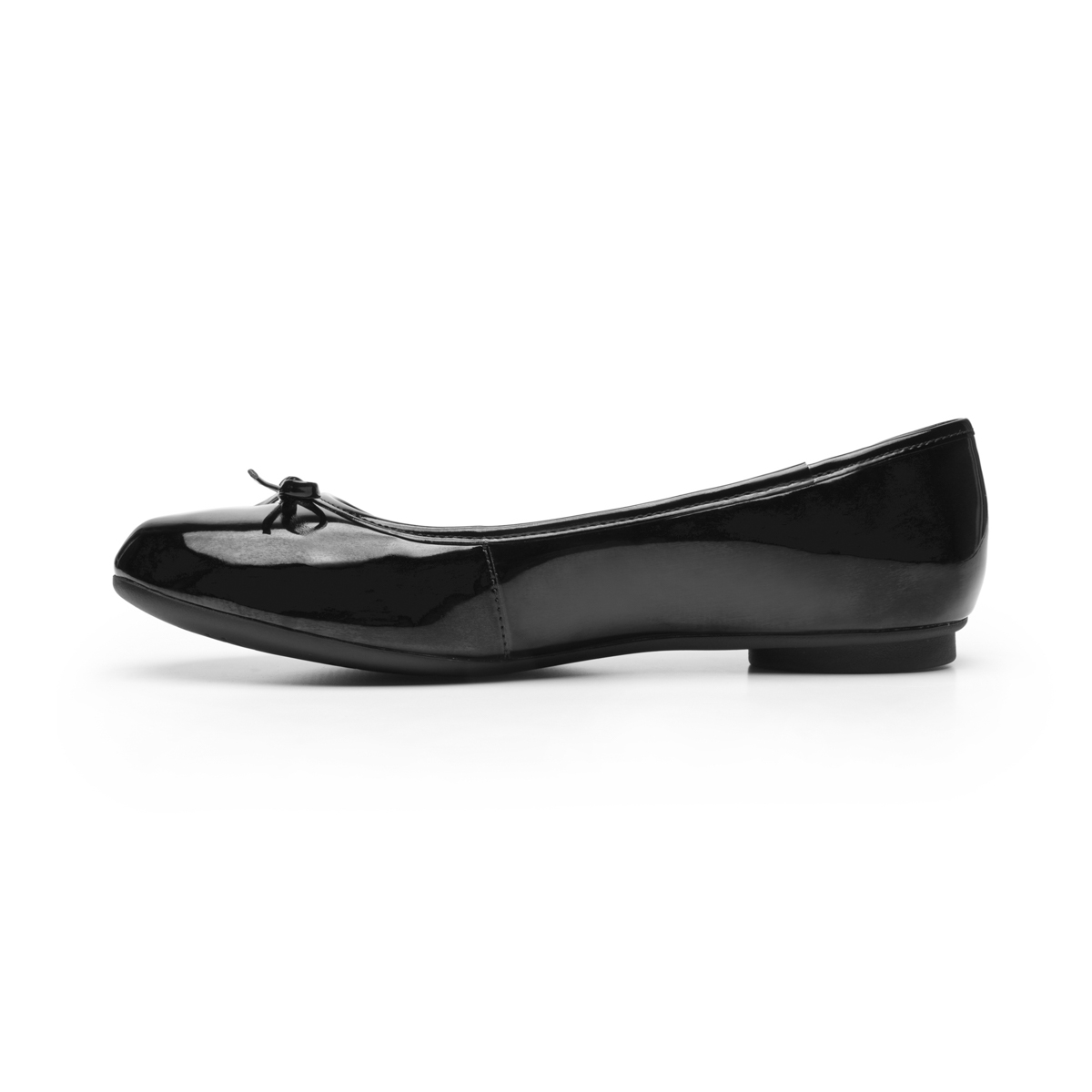 Balerina Casual Flexi para Mujer con Amortiguamiento Estilo 130802 Negro Charol