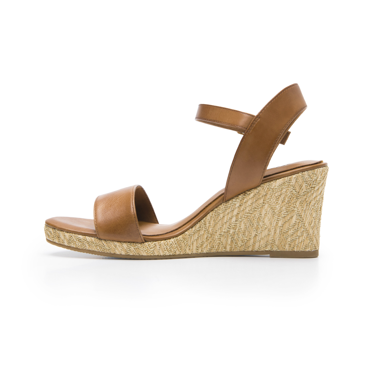 Sandalia Con Cuña Flexi para Mujer Exclusivo Zapaterías Flexi Estilo 130901 Café