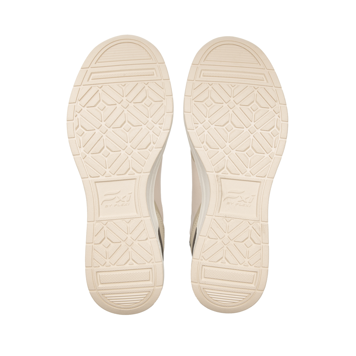 Sneaker Urbano Slip On Flexi para Mujer Estilo 132202 Beige