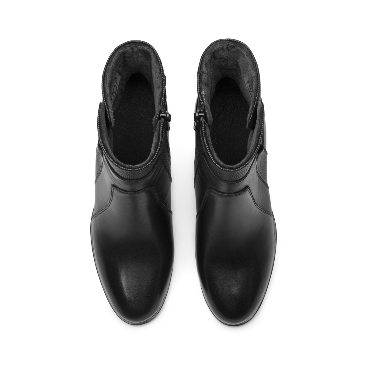Botín Tacón Medio Exclusivo Flexi para Mujer Estilo 132301 Black