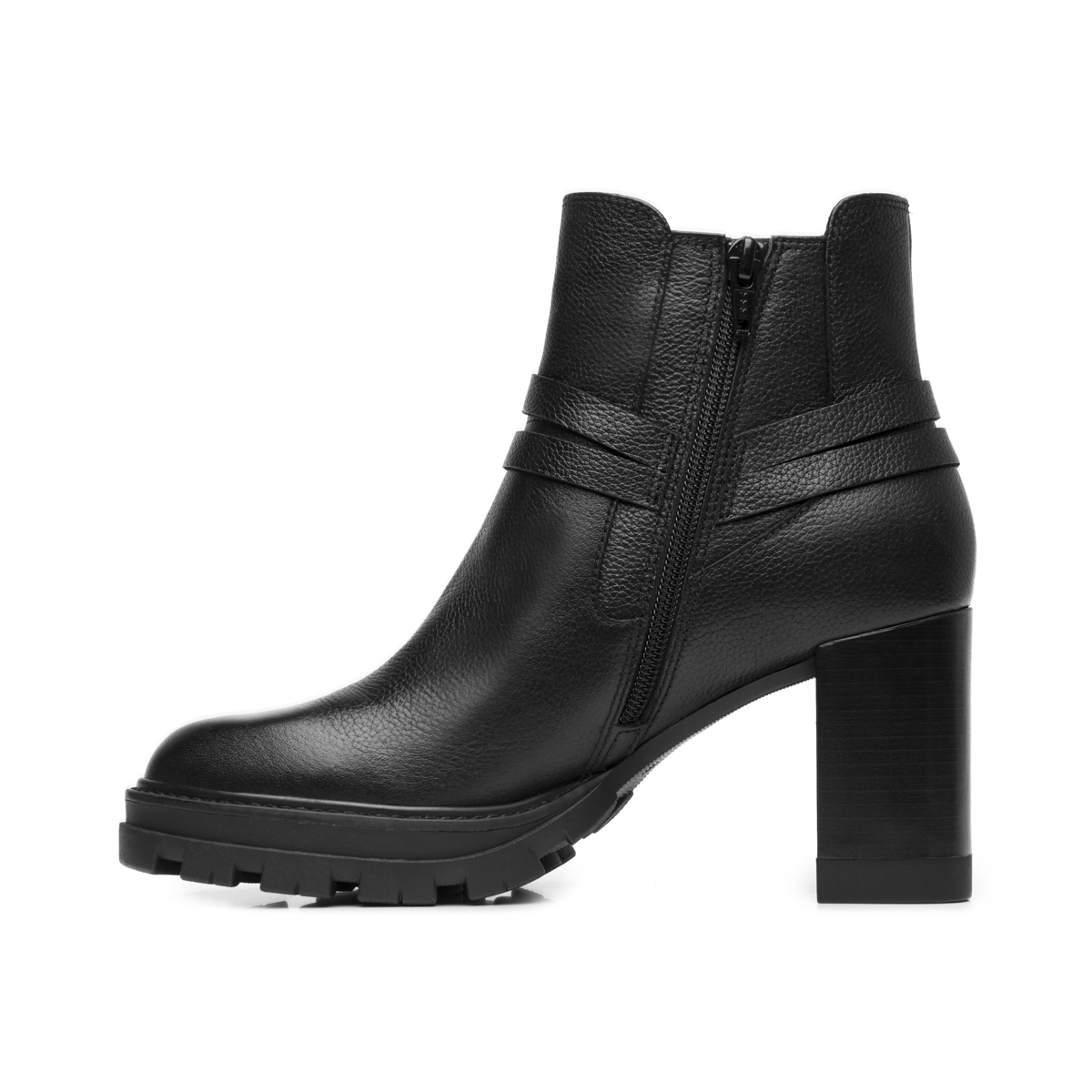 Botín Tacón Alto Exclusivo Flexi para Mujer Estilo 132601 Black