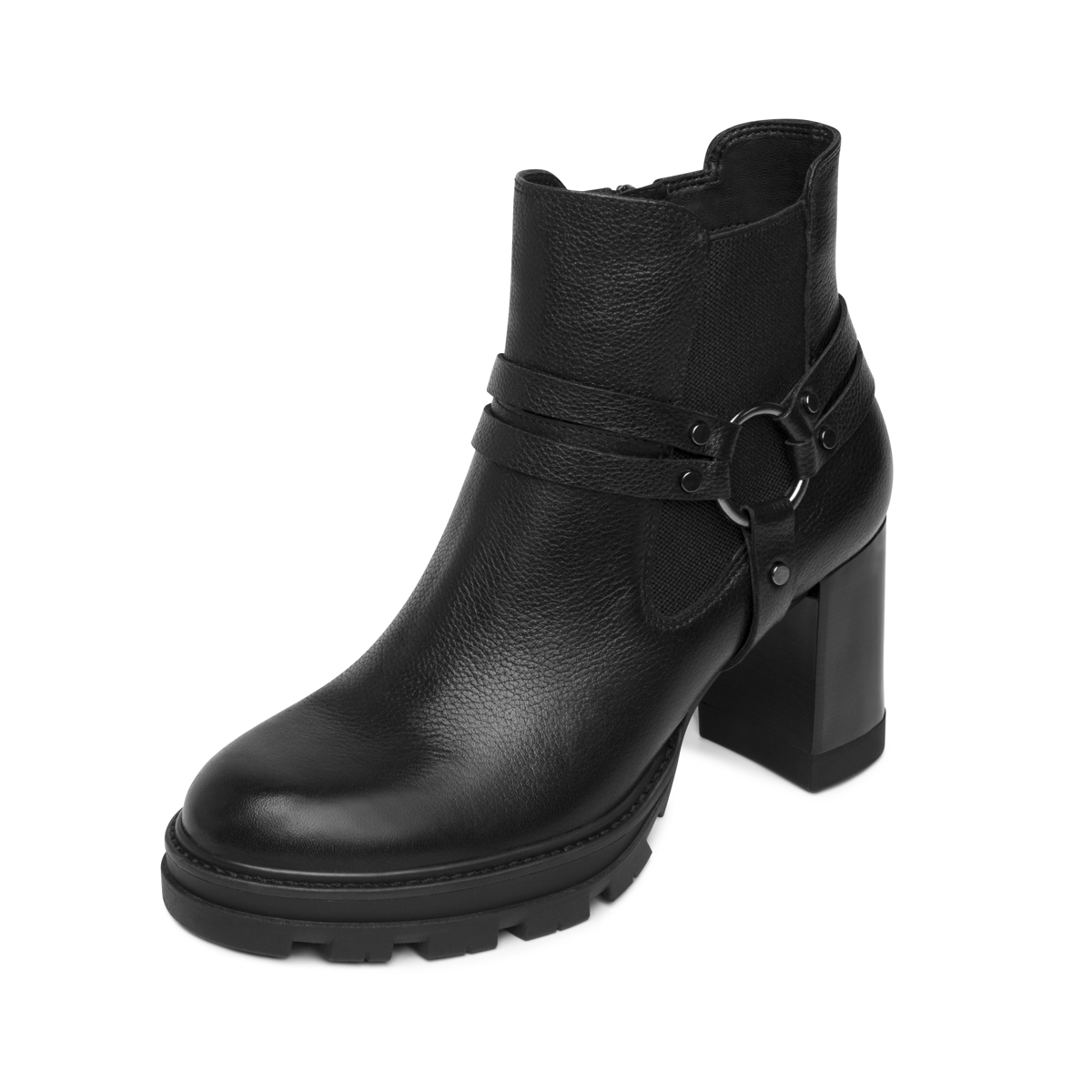 Botín Tacón Alto Exclusivo Flexi para Mujer Estilo 132601 Black