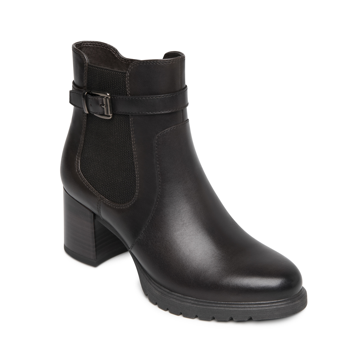 Botín Tacón Alto Exclusivo Flexi para Mujer Estilo 132702 Mocca