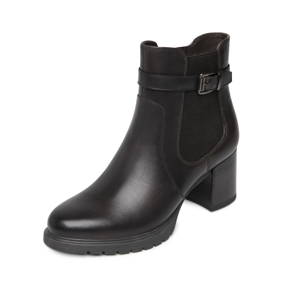 Botín Tacón Alto Exclusivo Flexi para Mujer Estilo 132702 Mocca