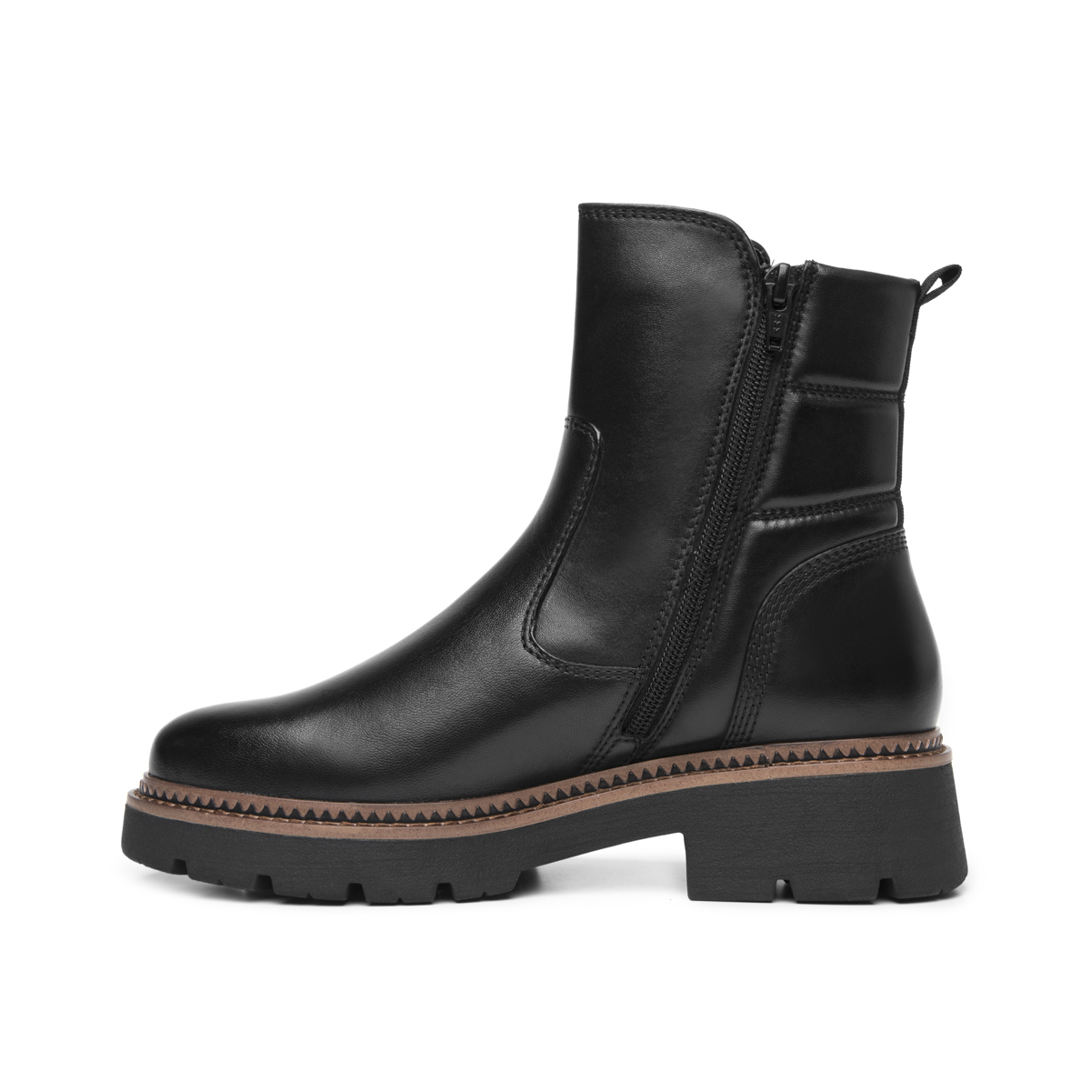 Botín Tacón Alto Exclusivo Flexi para Mujer Estilo 133001 Black