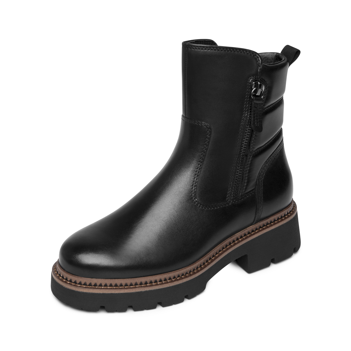 Botín Tacón Alto Exclusivo Flexi para Mujer Estilo 133001 Black