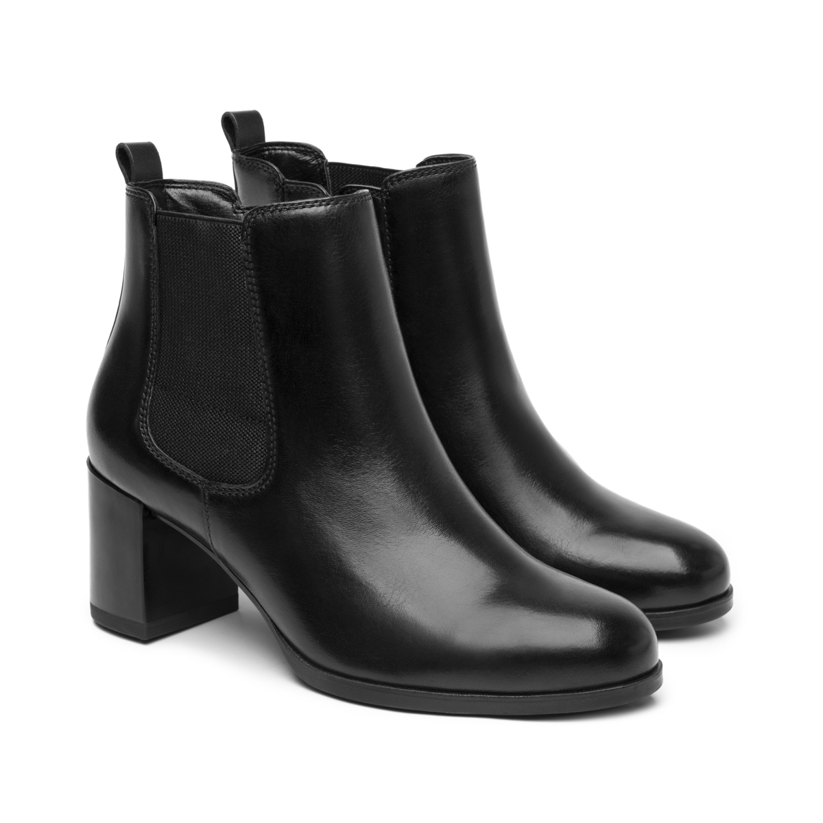 Botín Tacón Alto Exclusivo Flexi para Mujer Estilo 133401 Black