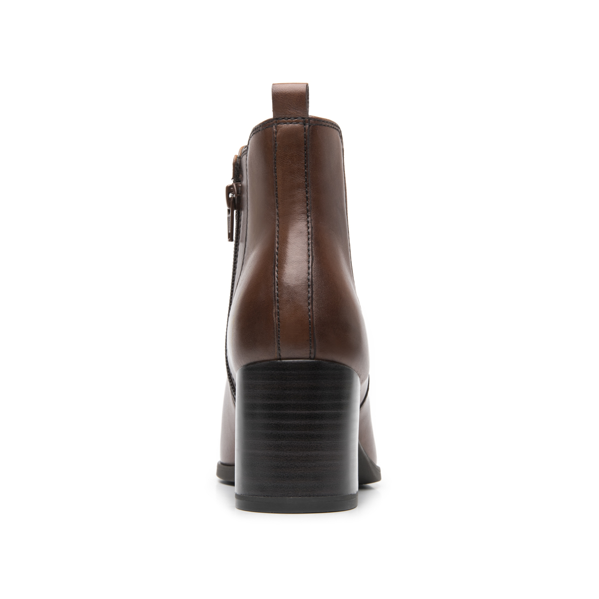 Botín Tacón Alto Exclusivo Flexi para Mujer Estilo 133401 Cognac