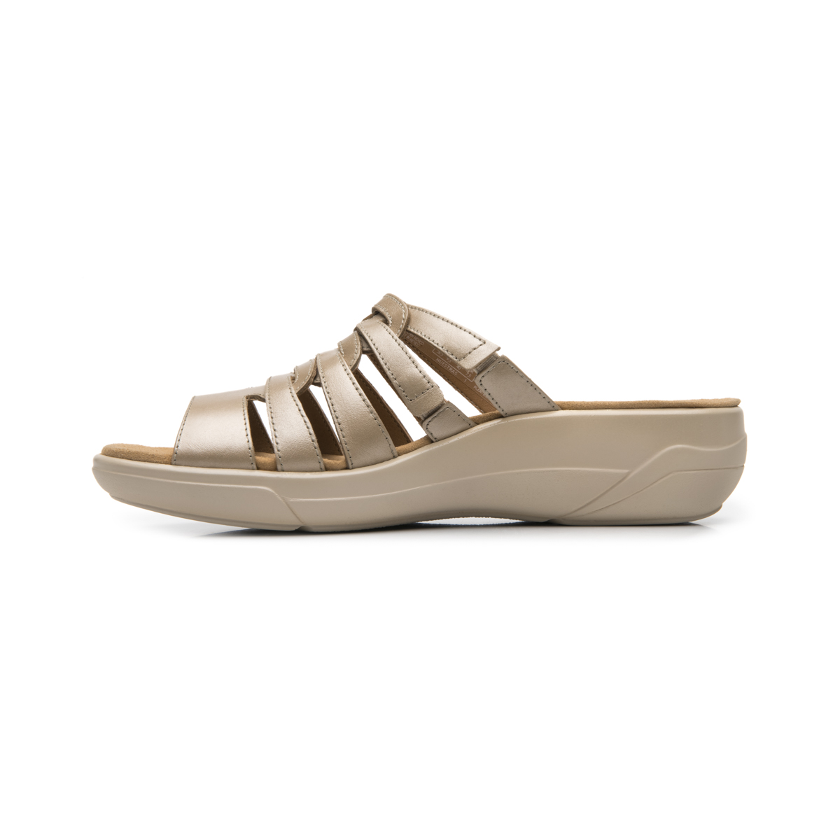 Sandalia Cuña Confort Flexi para Mujer Estilo 133701 Taupe