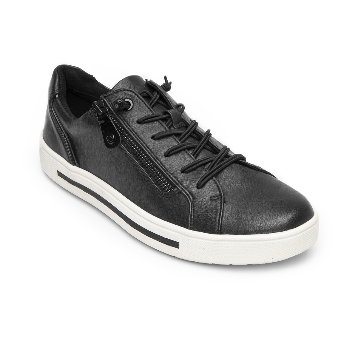 Sneaker Casual Exclusivo Flexi para Mujer Estilo 134301 Negro