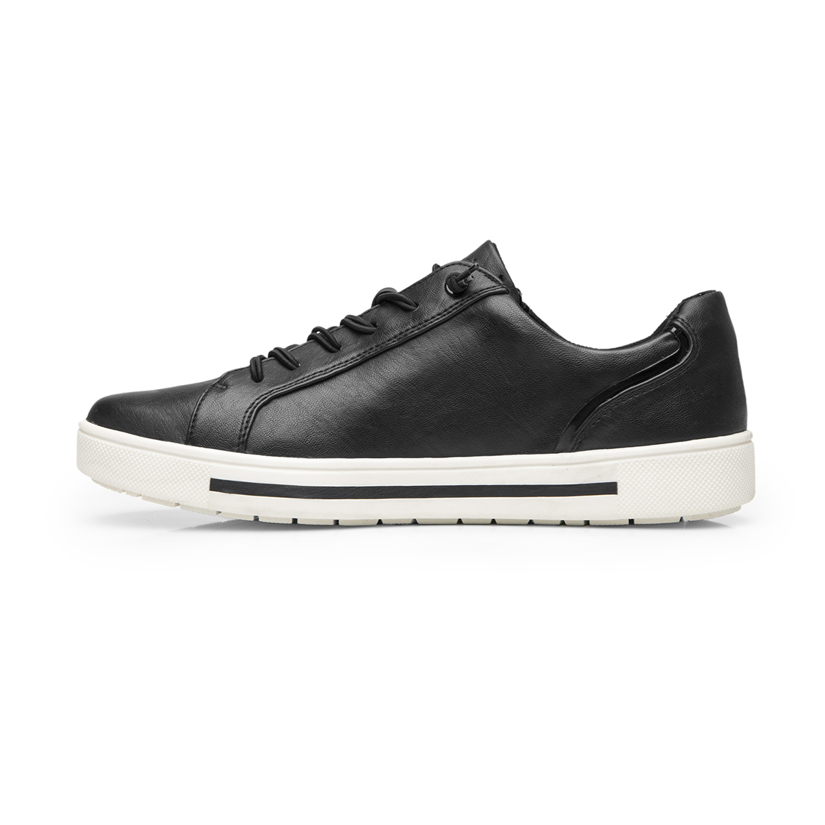 Sneaker Casual Exclusivo Flexi para Mujer Estilo 134301 Negro