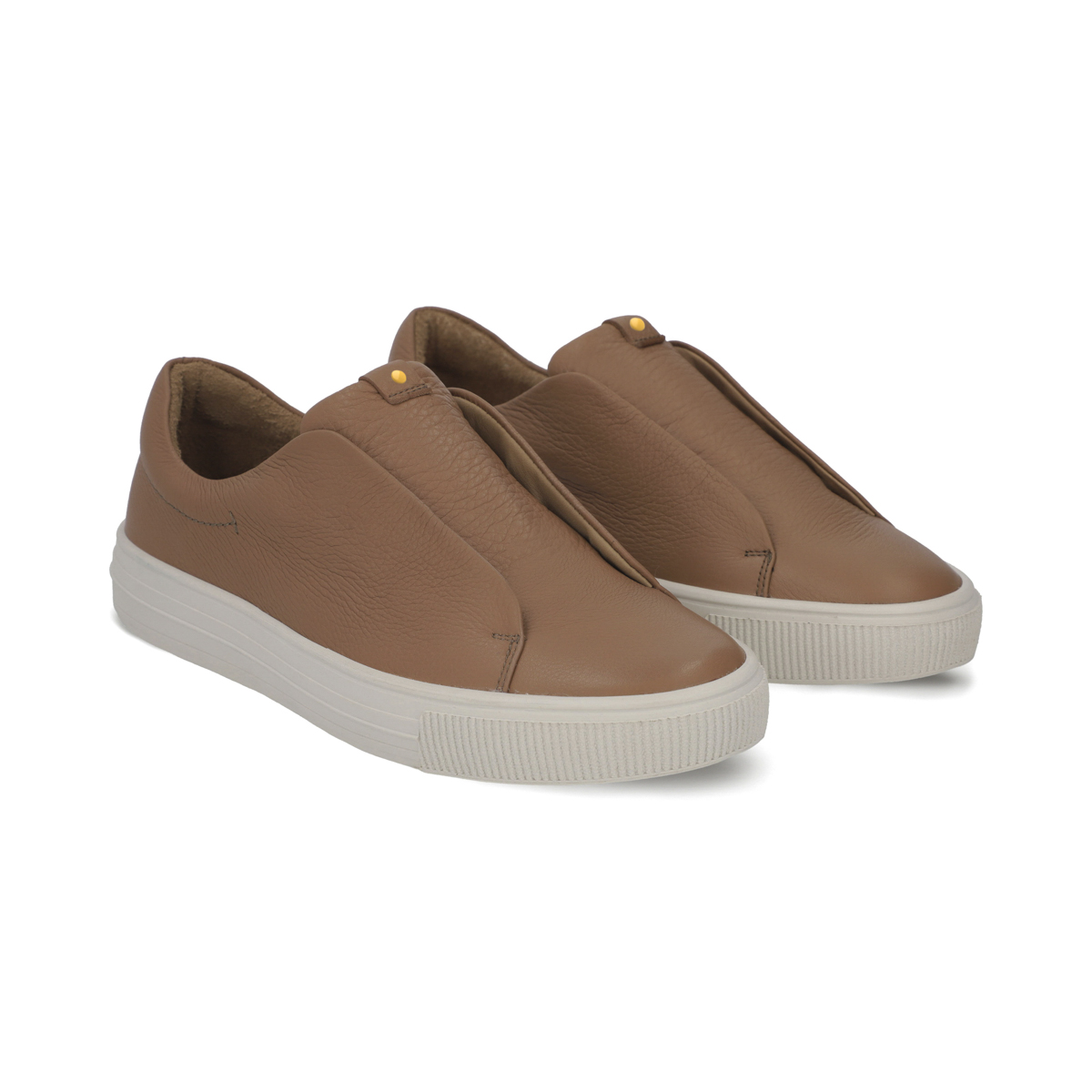 Sneaker sin agujetas en piel color silt Quirelli estilo 300103