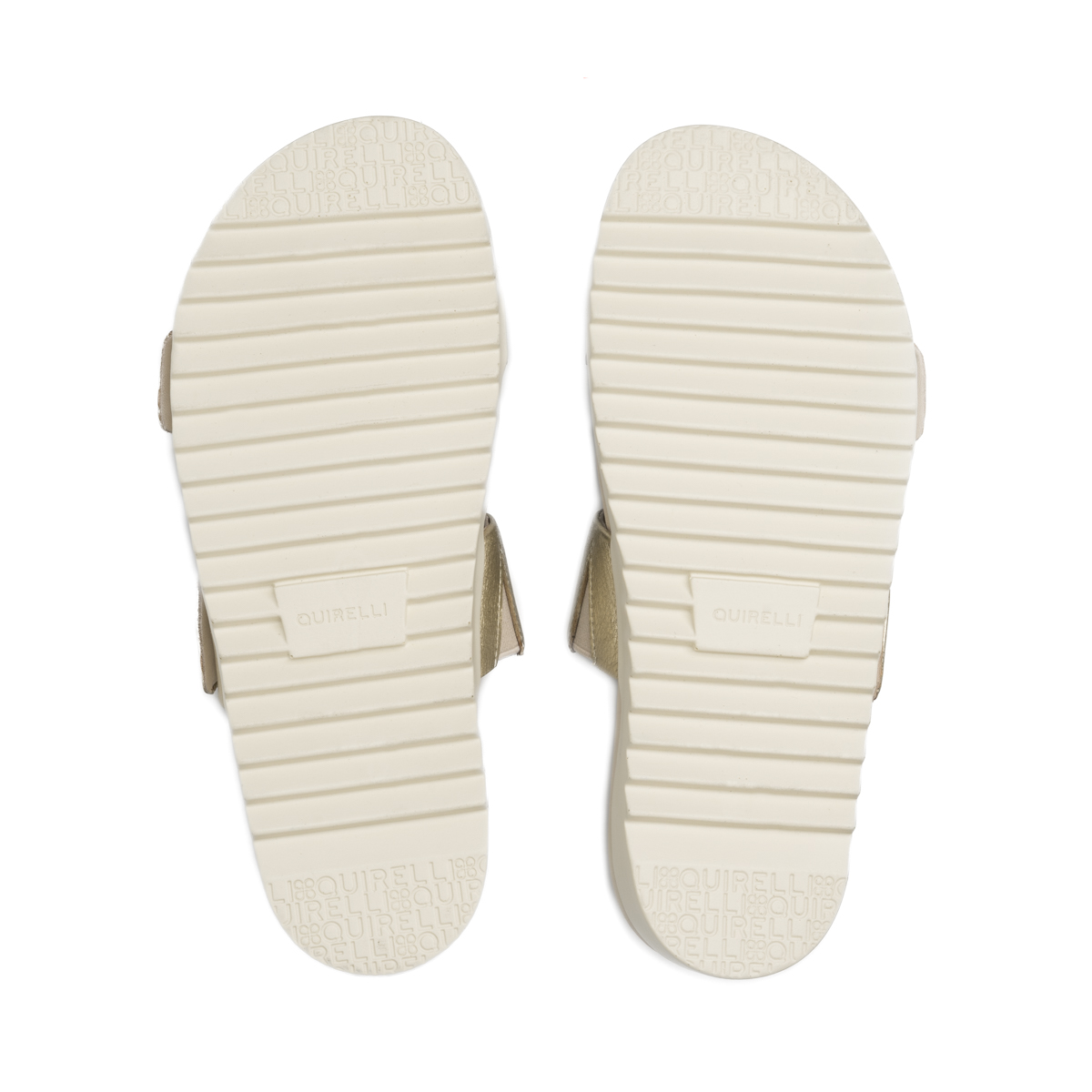 Sandalia Confort Casual Quirelli para Mujer con Anatomic Pad Estilo 300507 Oro