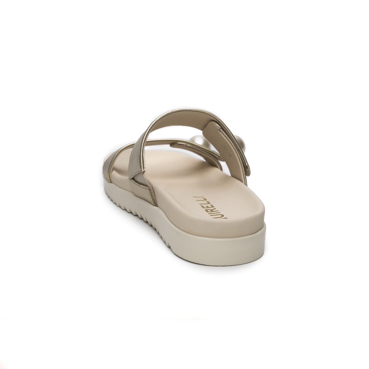 Sandalia Confort Casual Quirelli para Mujer con Anatomic Pad Estilo 300507 Oro