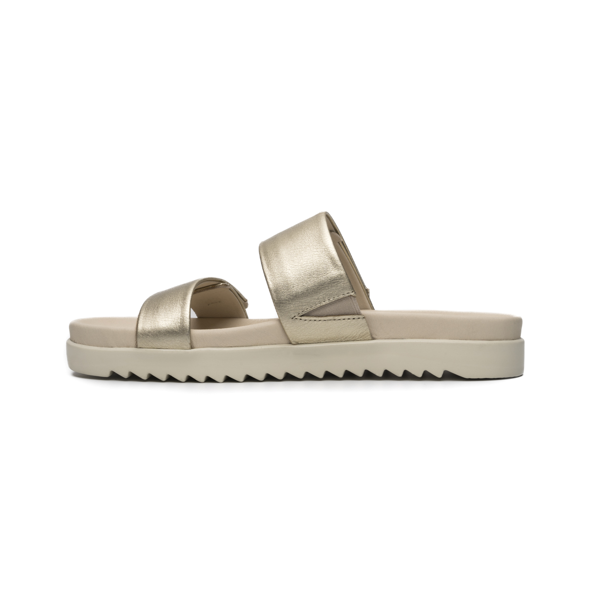 Sandalia Confort Casual Quirelli para Mujer con Anatomic Pad Estilo 300507 Oro
