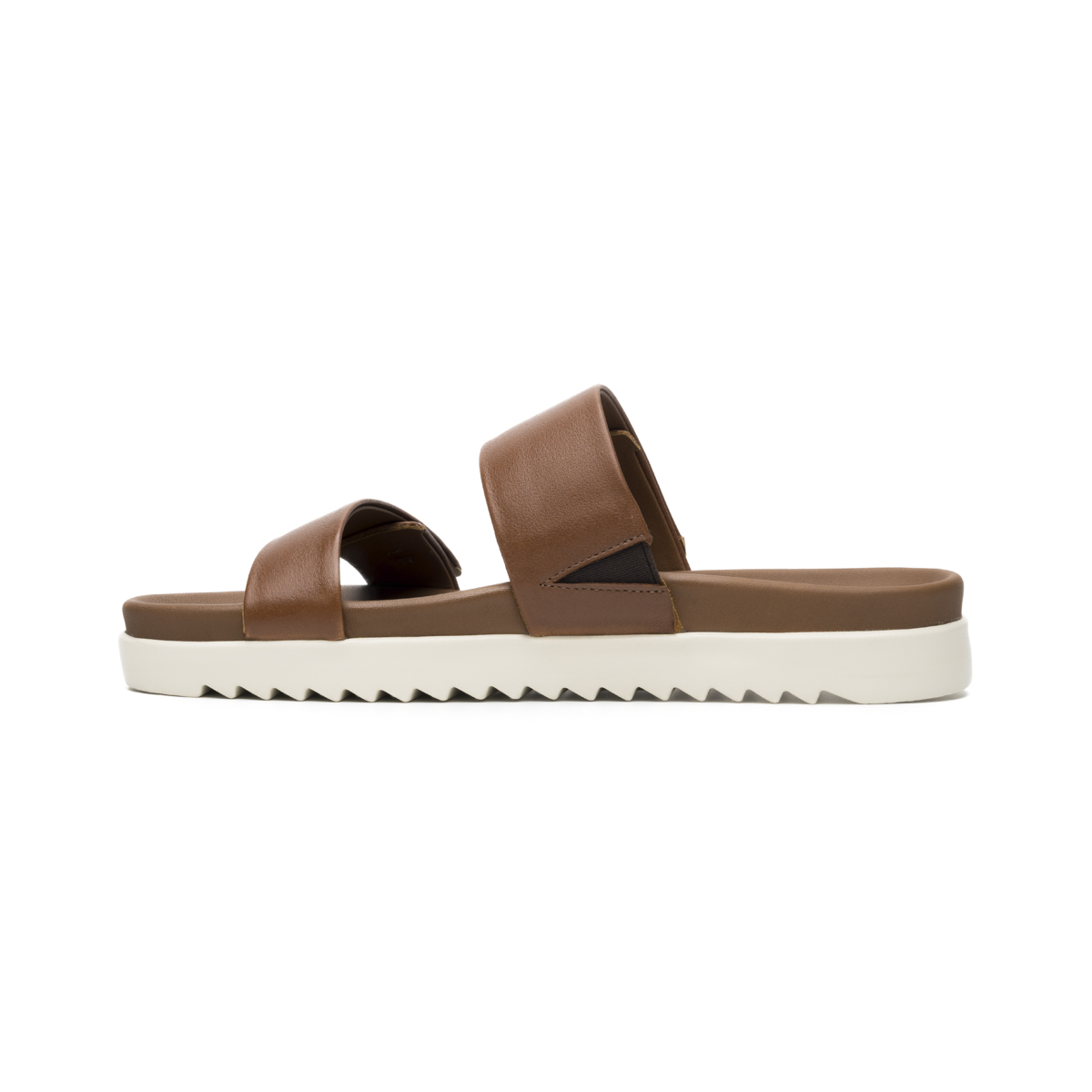 Sandalia Confort Casual Quirelli para Mujer con Anatomic Pad Estilo 300507 Tan