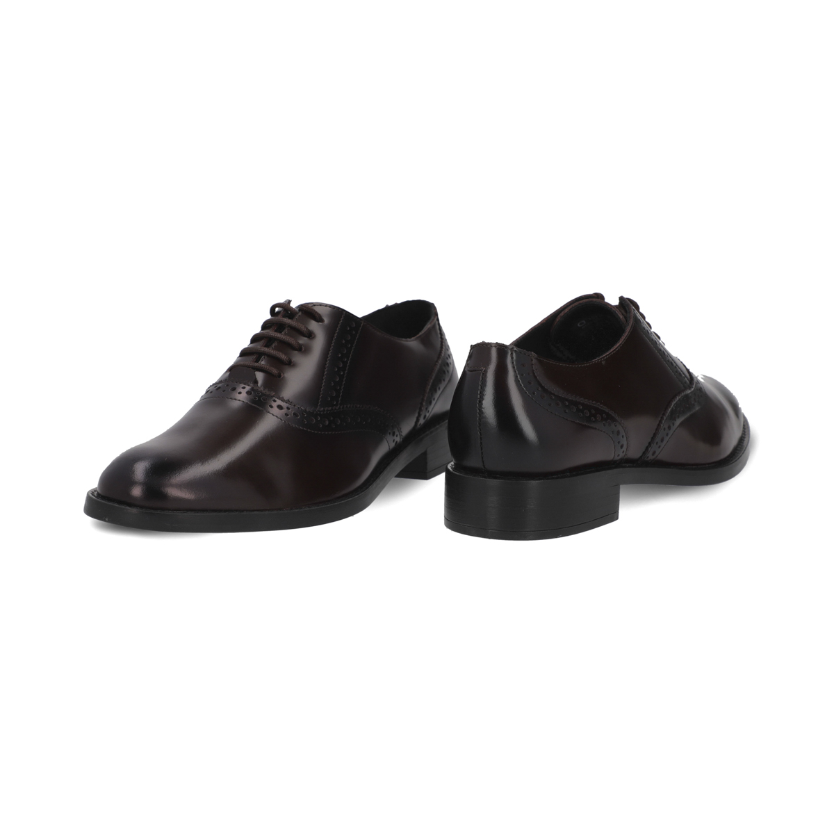 Derby casual en piel color vino Quirelli estilo 301201