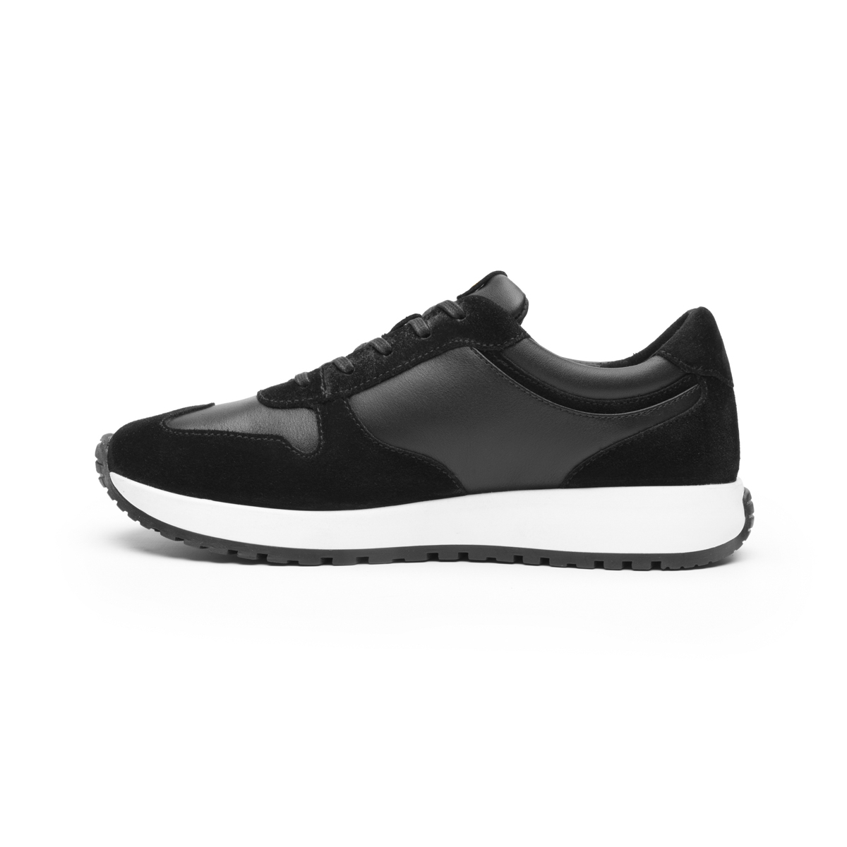 Sneaker Retro Runner Quirelli para Mujer con Biomotion Estilo 303602 Negro