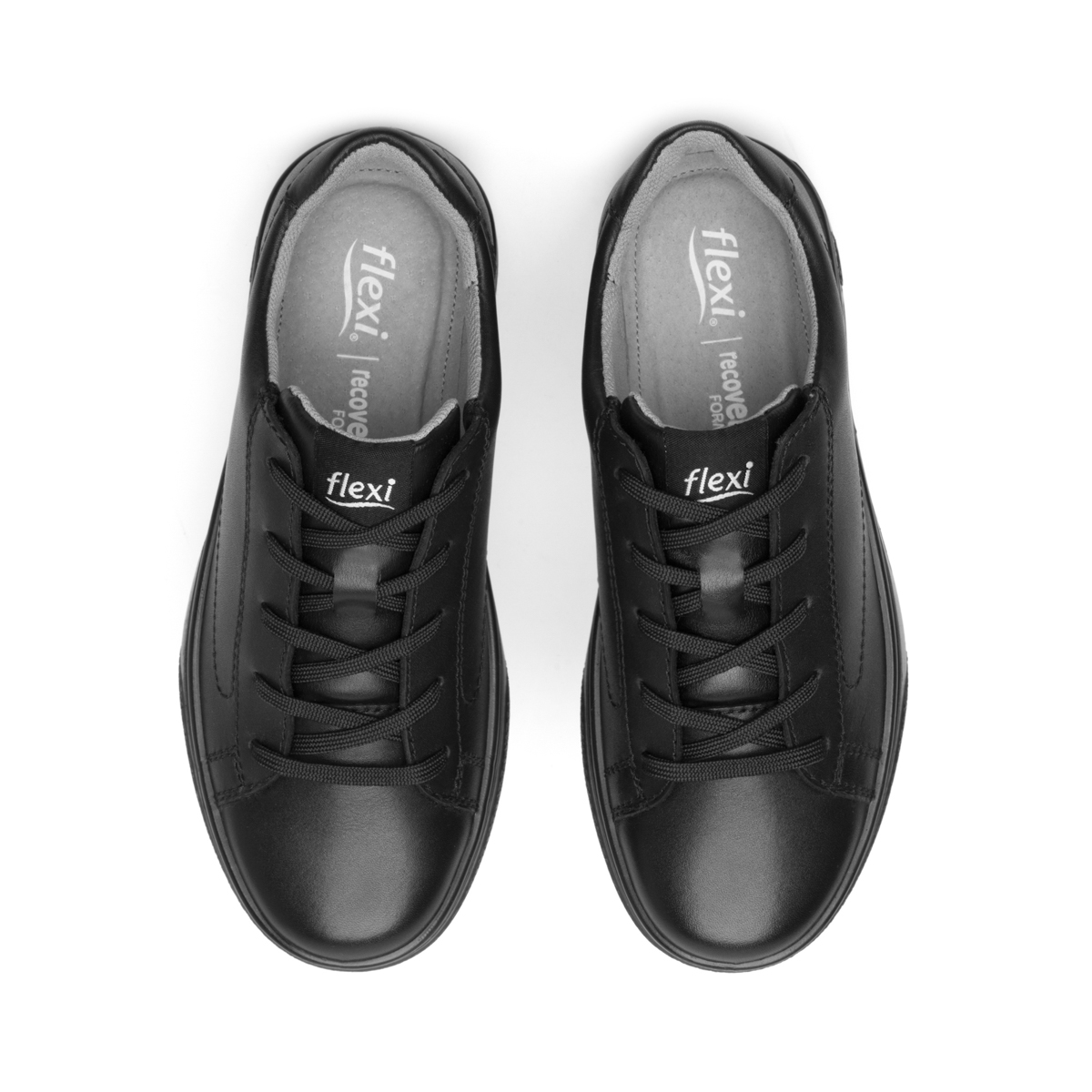 Tenis Escolar Flexi para Niño con Recovery Form Estilo 401911 Negro