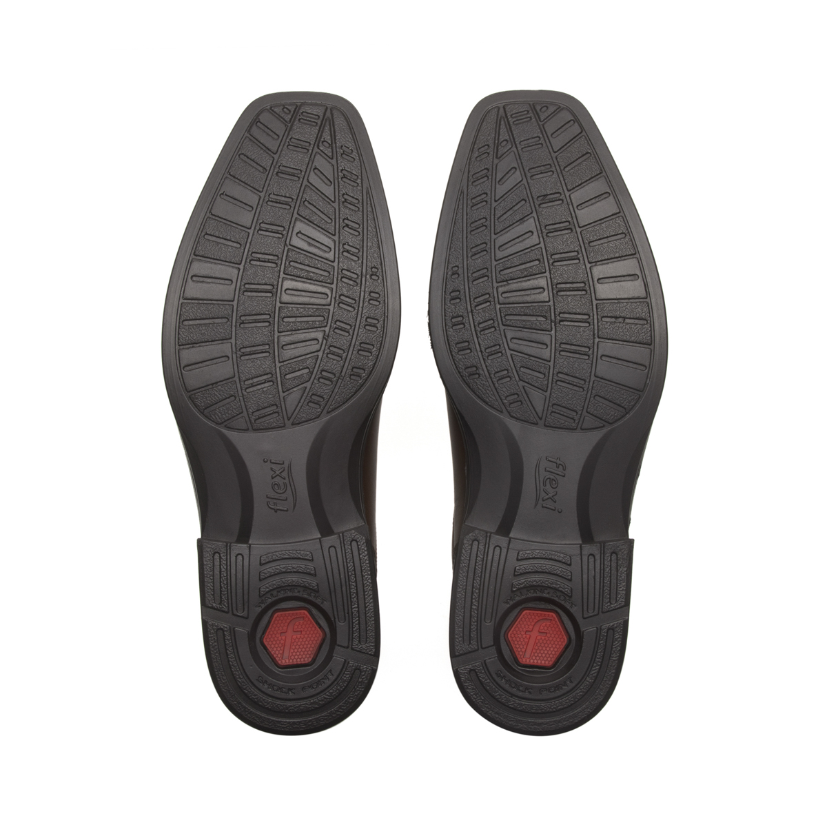 Zapato Semivestir Flexi para Hombre con Shock Point Estilo 406409 Marrón