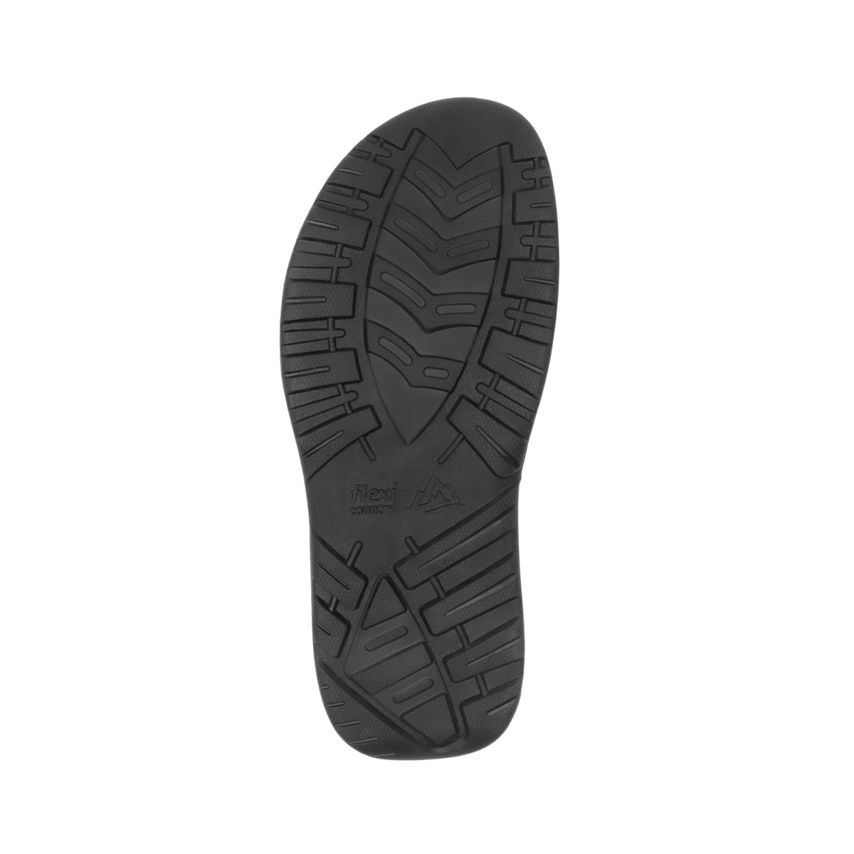 Sandalia Outdoor Piel Con Ajuste Flexi para Hombre con Ancho Ajustable Estilo 411001 Chocolate