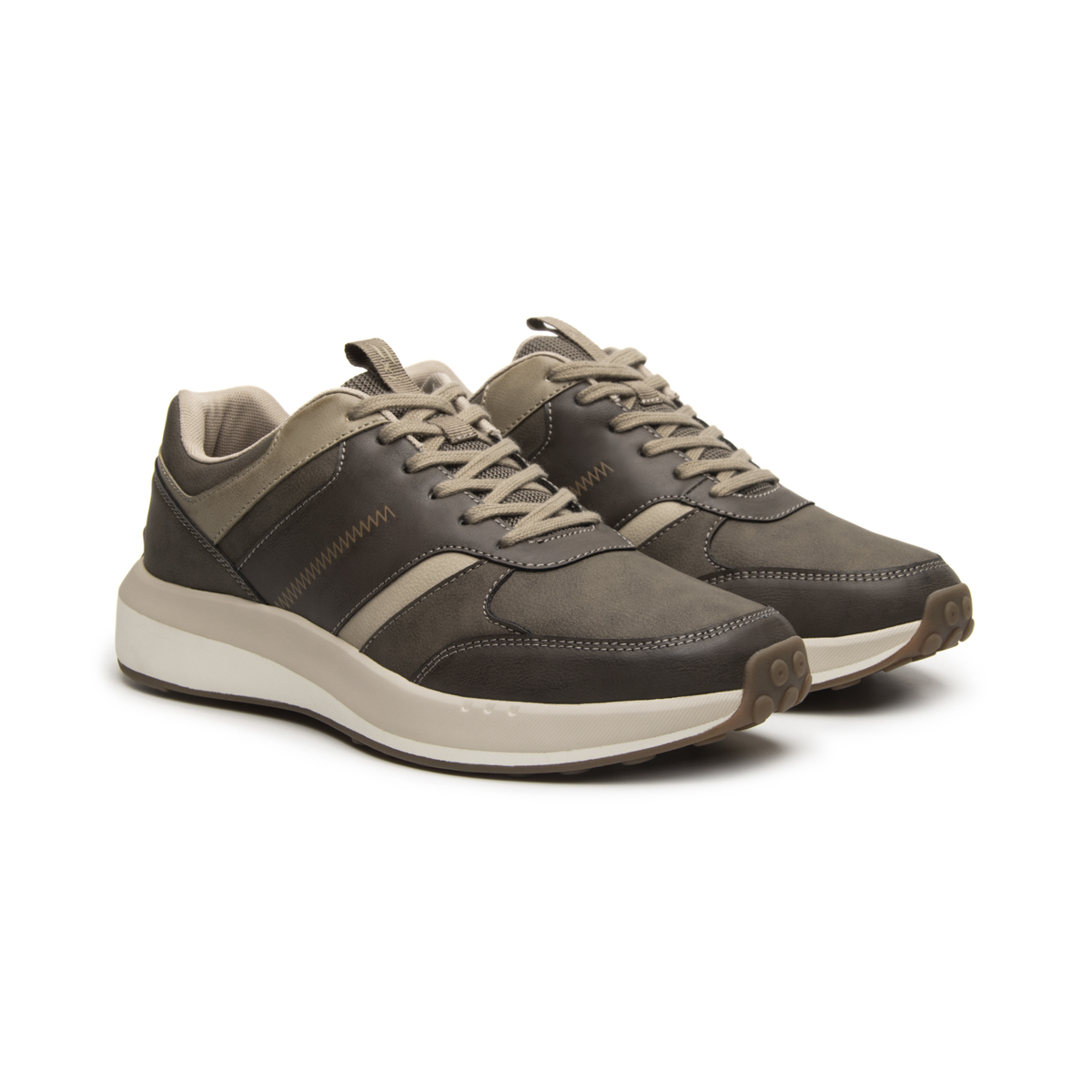 Sneaker Flexi para Hombre con Plantilla Removible Estilo 413903 Taupe