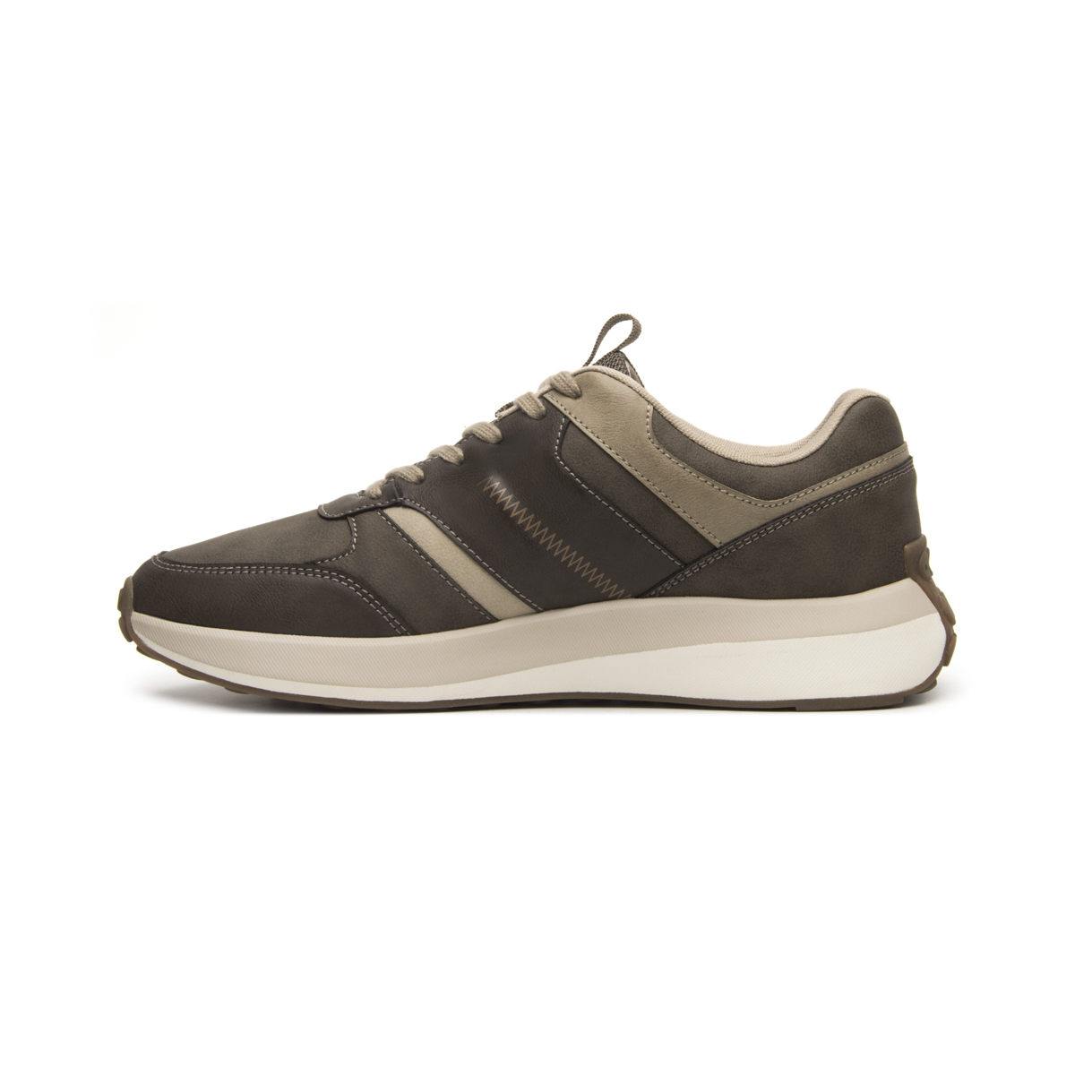 Sneaker Flexi para Hombre con Plantilla Removible Estilo 413903 Taupe