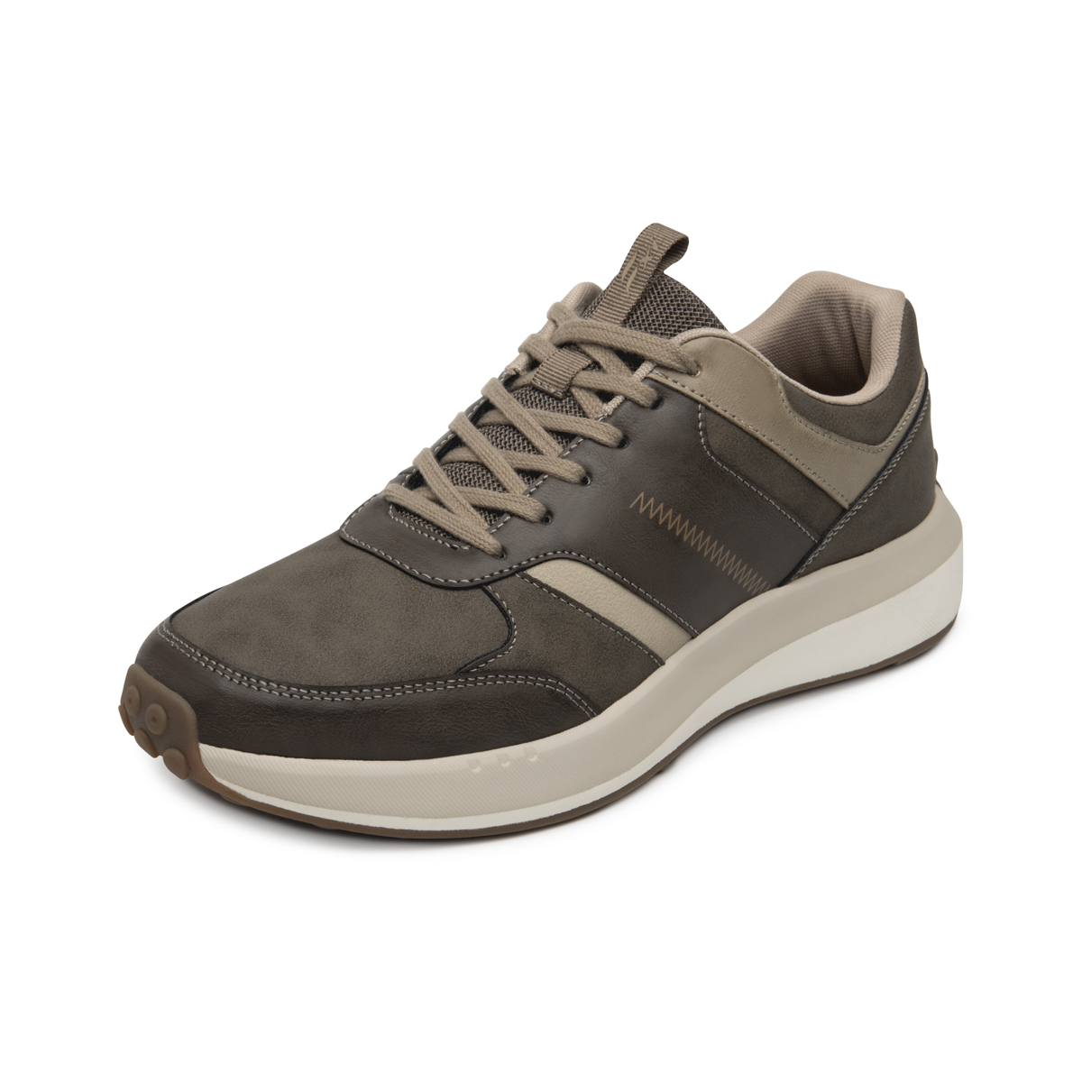 Sneaker Flexi para Hombre con Plantilla Removible Estilo 413903 Taupe