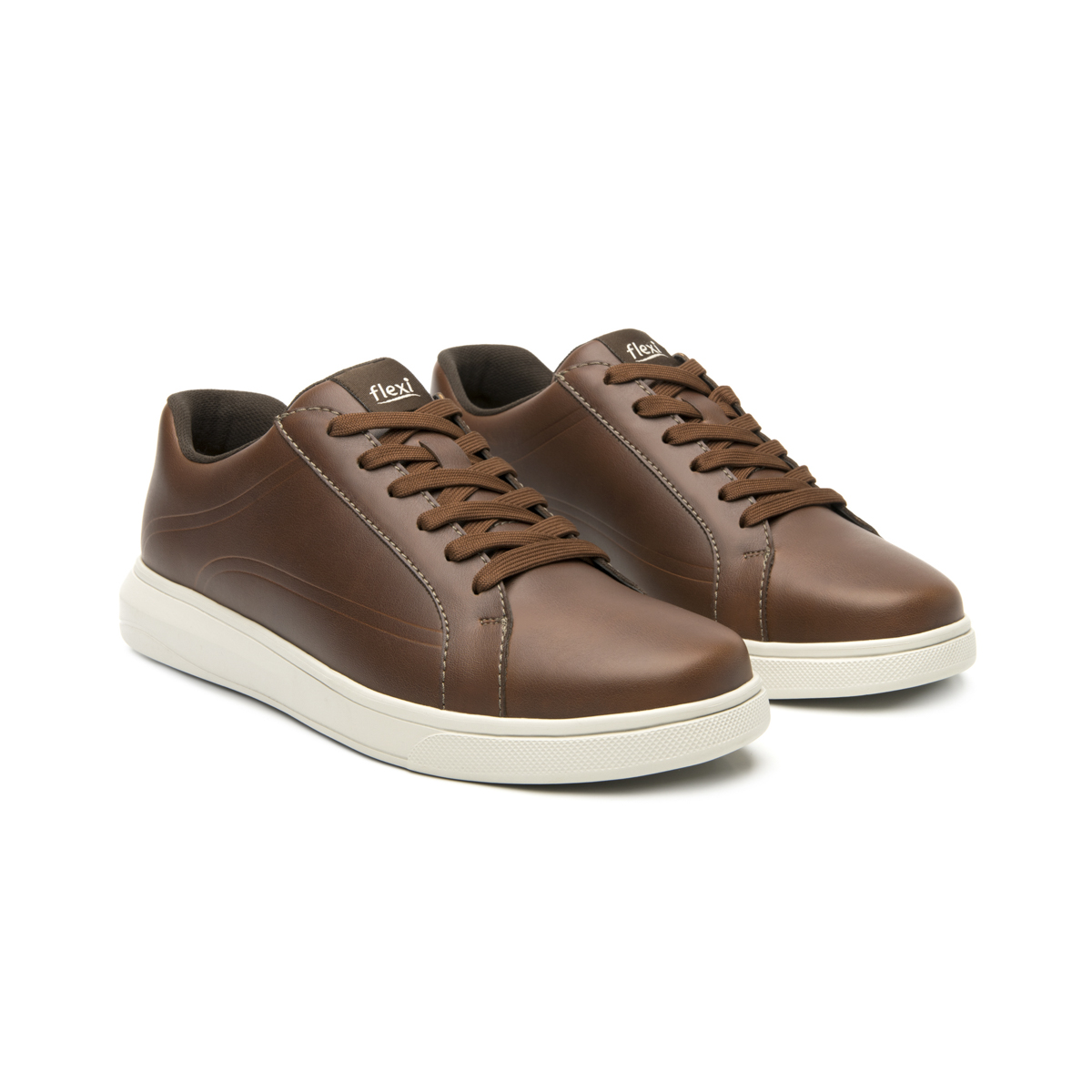 Sneaker Casual Flexi para Hombre con Suela Extra Ligera Estilo 415301 Brown
