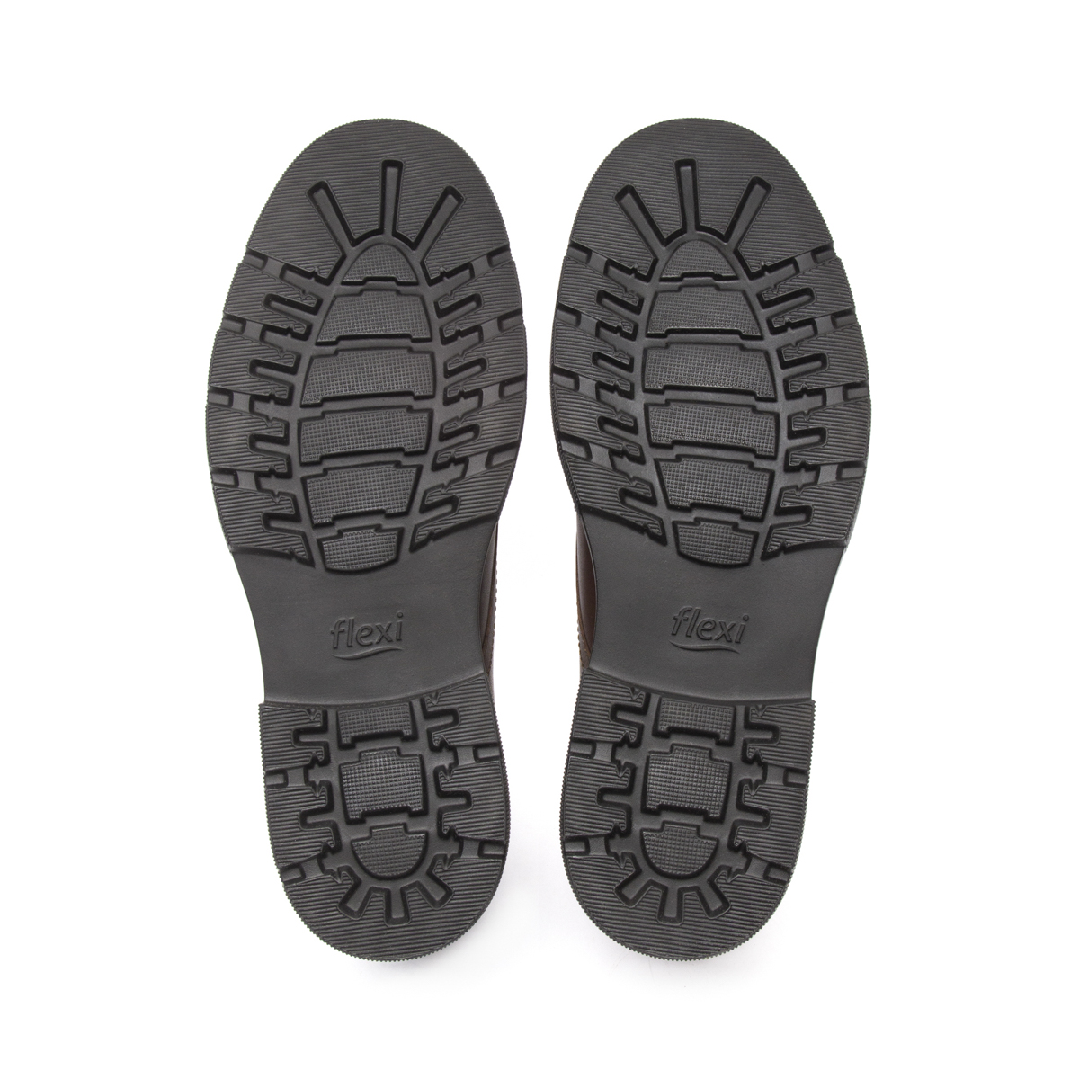 Derby Semivestir Flexi para Hombre con Ligereza Estilo 417005 Nogal