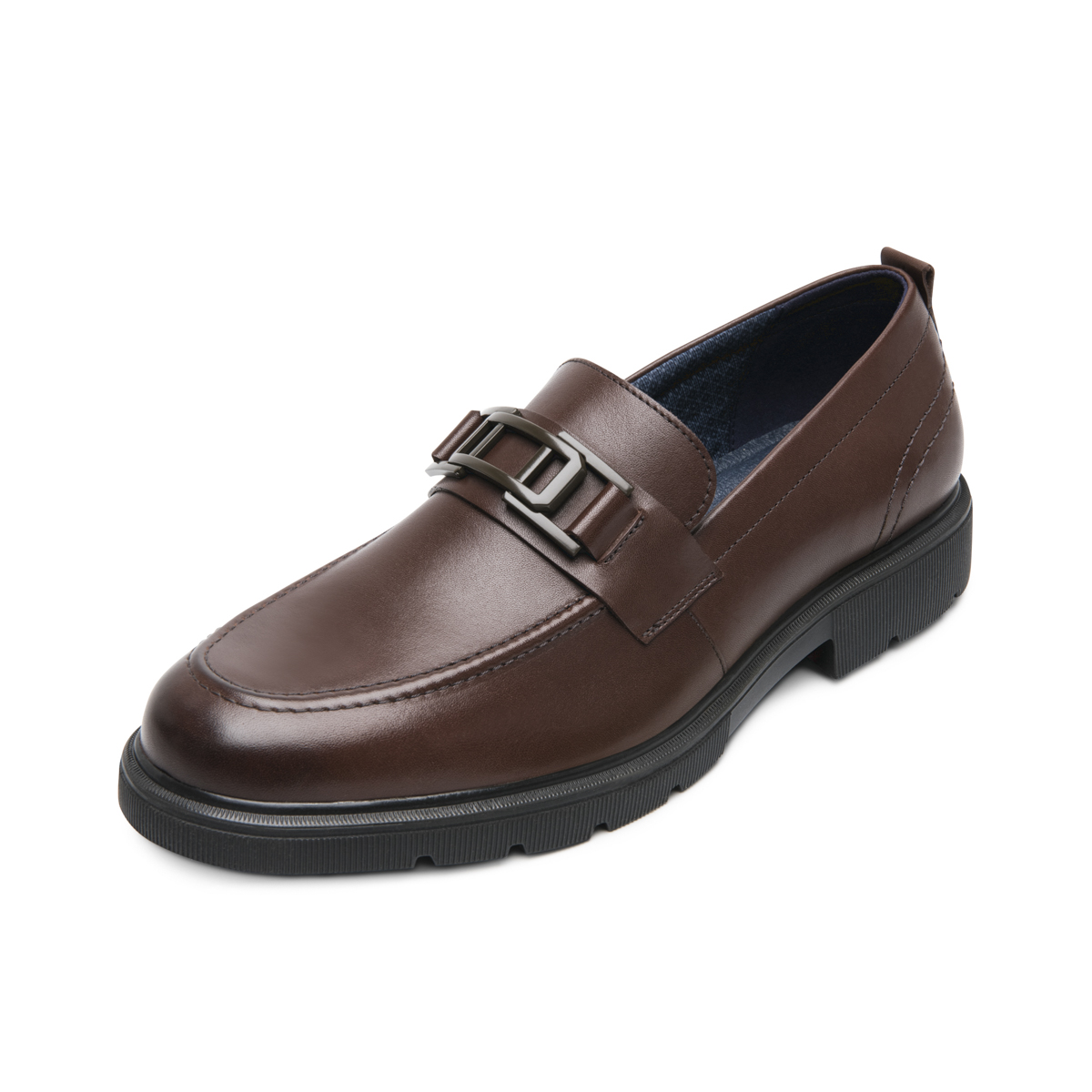Mocasín Herraje Flexi para Hombre con Ligereza Estilo 417006 Nogal