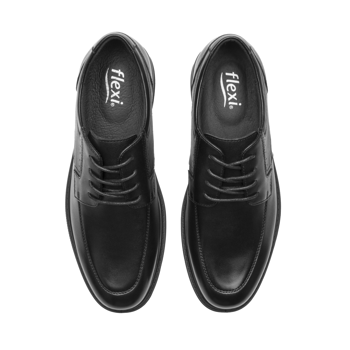 Derby Válvula De Aire Flexi para Hombre con Shock Point Estilo 417706 Negro