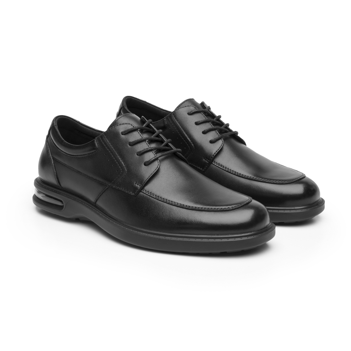 Derby Válvula De Aire Flexi para Hombre con Shock Point Estilo 417706 Negro
