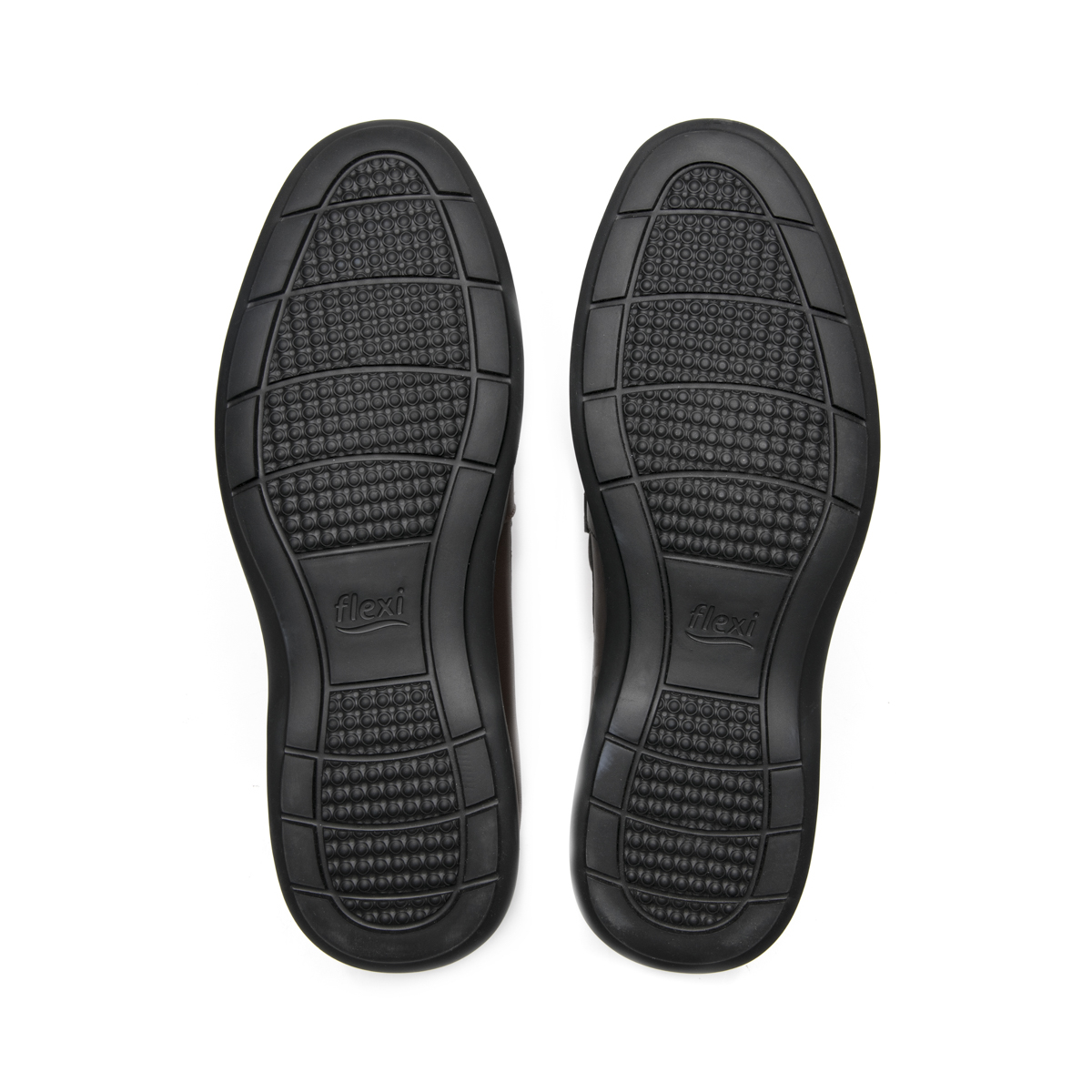 Mocasín Semivestir Flexi para Hombre Estilo 418203 Café
