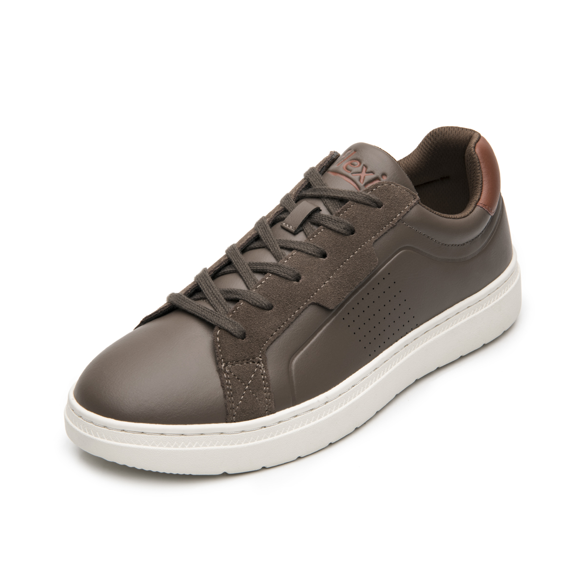 Sneaker Casual Flexi para Hombre Estilo 418306 Café