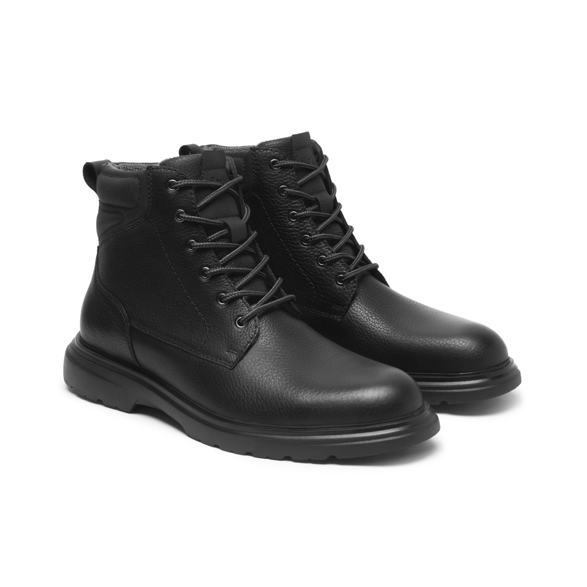 Botín Semivestir Flexi para Hombre con Amarre Frontal Estilo 418502 Negro