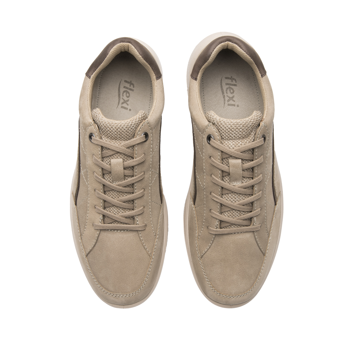 Sneaker Casual Flexi para Hombre Estilo 419903 Taupe