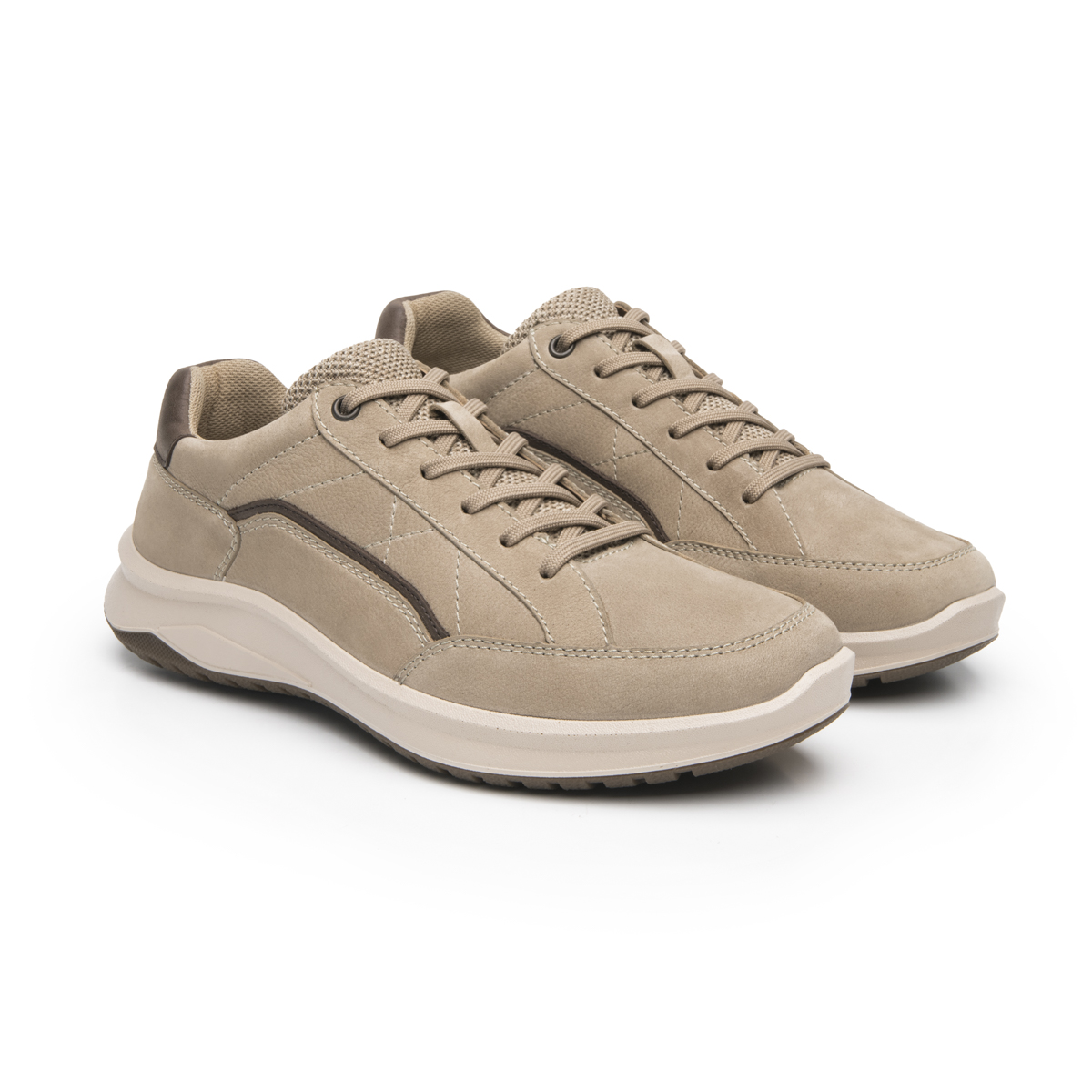 Sneaker Casual Flexi para Hombre Estilo 419903 Taupe