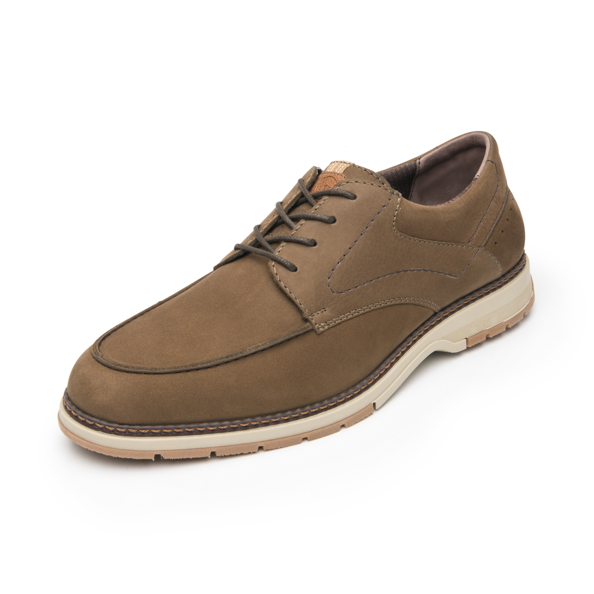Derby Confort Flexi para Hombre Estilo 420004 Taupe