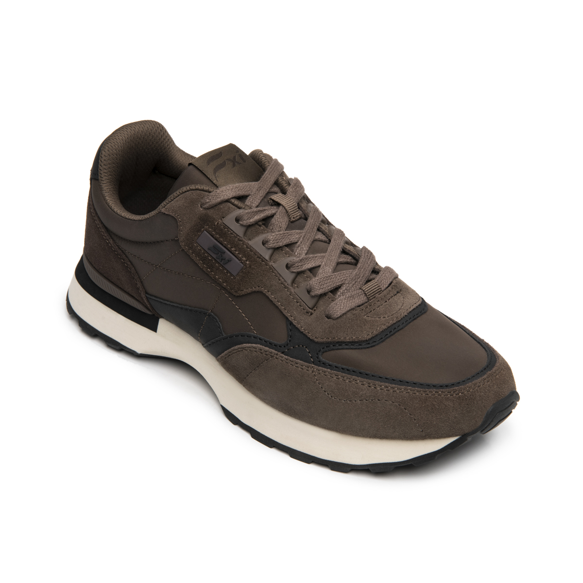 Sneaker Retro Flexi para Hombre Estilo 420703 Taupe
